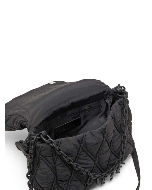 DIESEL Black Leather Bag