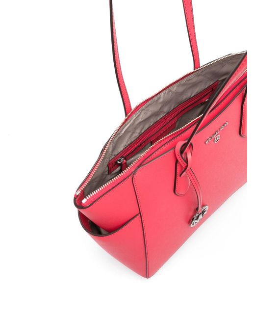 Michael Kors Pink Medium Marilyn Leather Tote Bag
