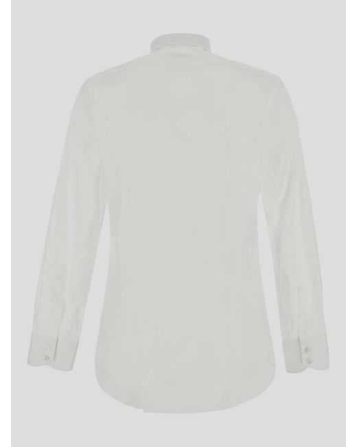 Tom Ford White Shirt With Long Sleeves for men