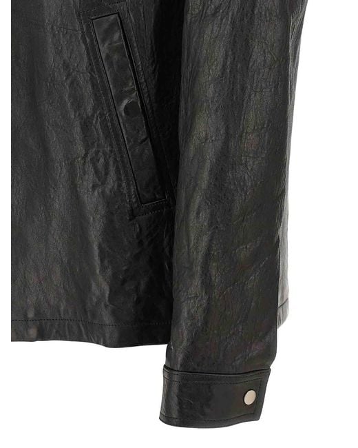 Rick Owens Black Brad Jacket for men