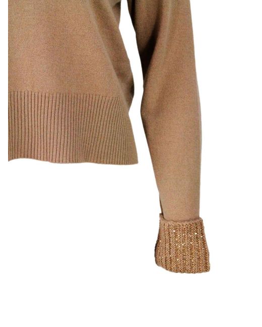 Fabiana Filippi Brown Sweaters