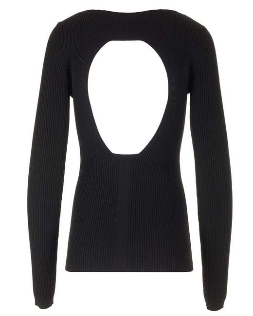 Rick Owens Black Knit Top