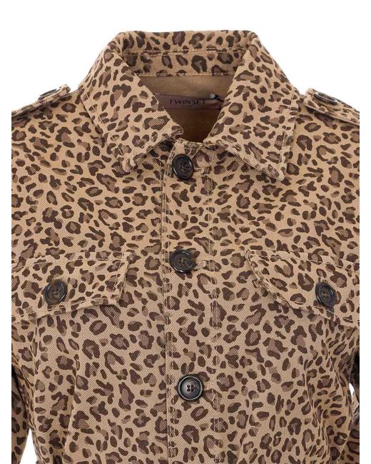 Twinset Brown Jacket