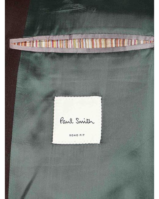 Paul Smith Tailored Single-Breasted Wool Suit for men