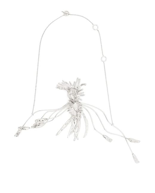 Dries Van Noten White Necklw251-700 Q046