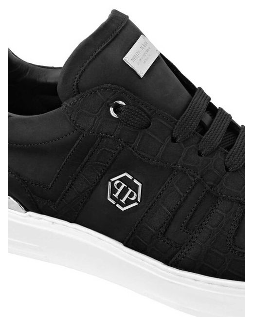Philipp Plein Black Sneakers for men