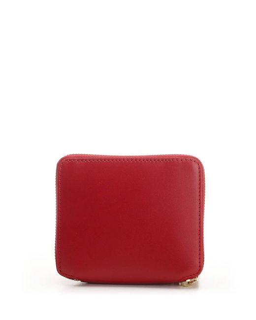 Comme des Garçons Red Leather Wallet