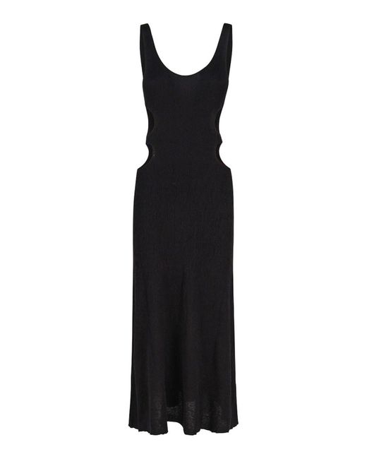 Chloé Black Long Tank Dress