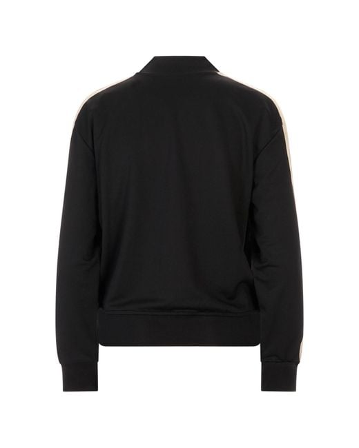 Palm Angels Black Classic Logo Track Bomber