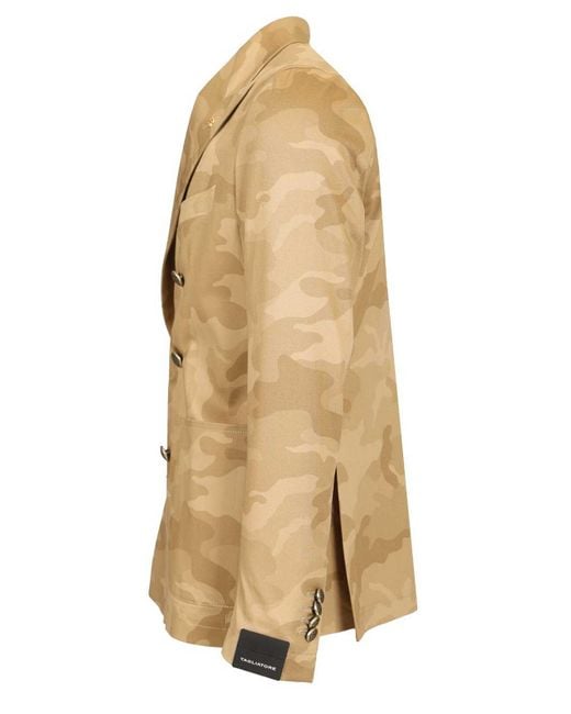 Tagliatore Natural Camouflage Jacket for men