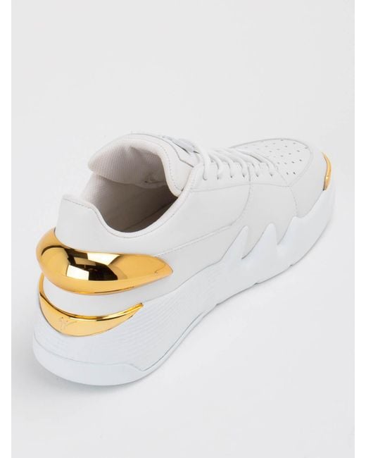 Giuseppe Zanotti White Trainers for men