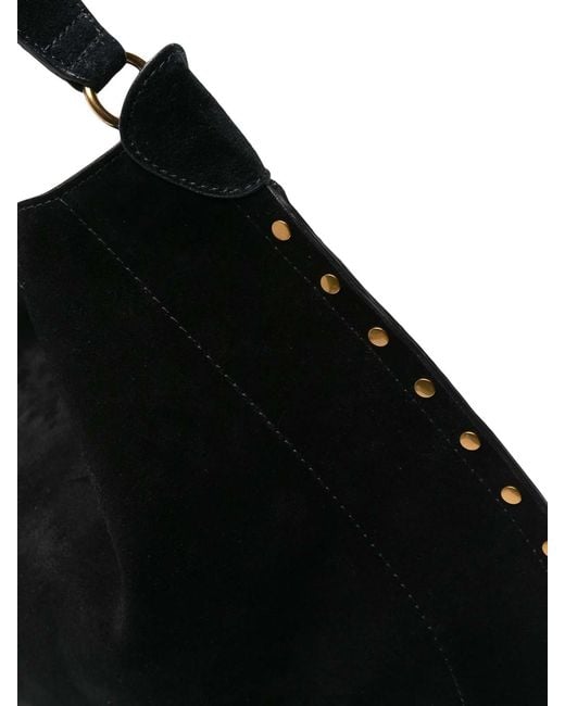 Isabel Marant Black Oskan Hobo Soft Bag