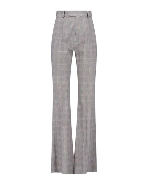 Vivienne Westwood Gray 'ray' Bootcut Trousers