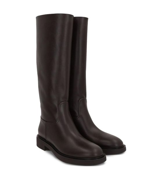Gianvito Rossi Black 50Mm Moka Boots