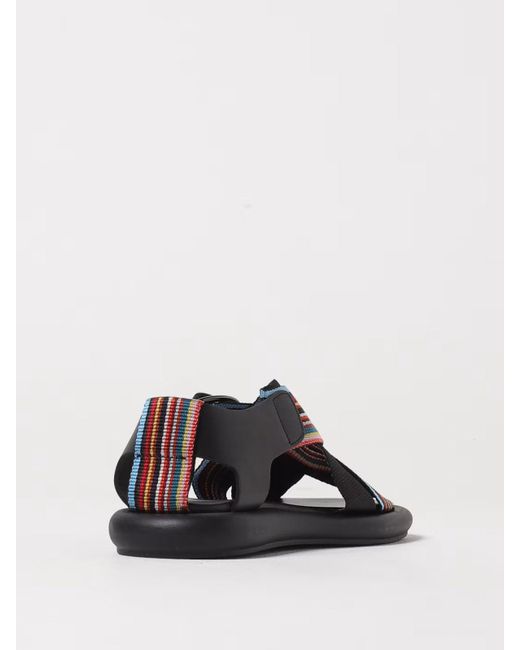 Paul Smith Black Citrus Flat Sandal