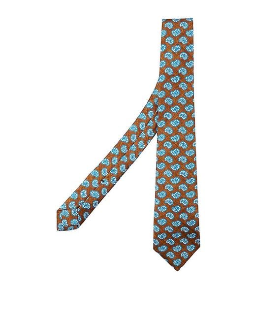 Kiton Brown Necktie for men