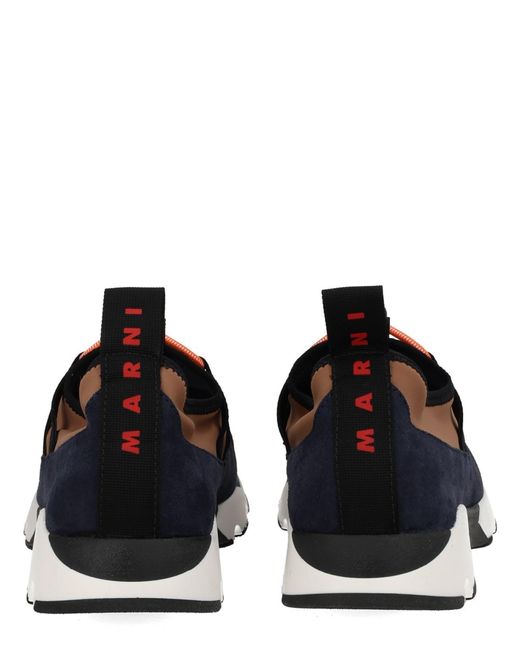 Marni Brown Running Sneaker for men