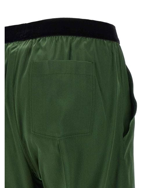 Tom Ford Green Silk Pants