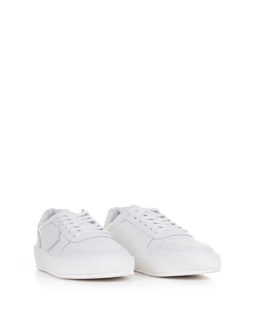 Philippe Model White Nice Low Sneakers For for men