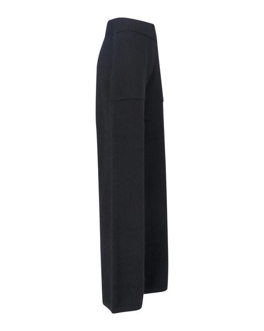 Uma Wang Blue Cashmere Trousers