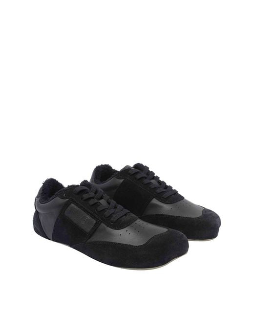 MM6 by Maison Margiela Black Anatomic Sneakers for men