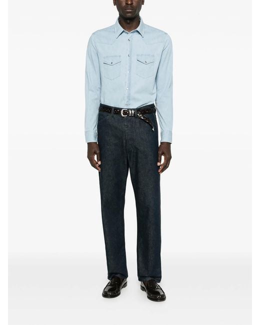 Tom Ford Blue Shirt for men
