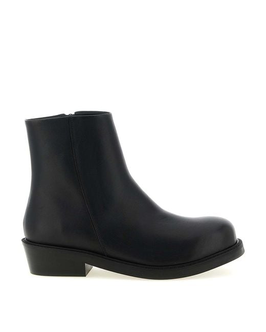 Seafarer Black Lerato Ankle Boots for men