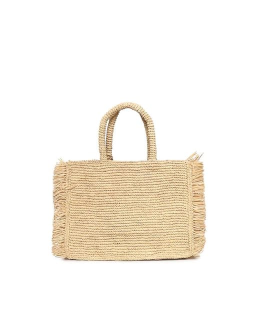 Mc2 Saint Barth Natural Colette Raffia Bag