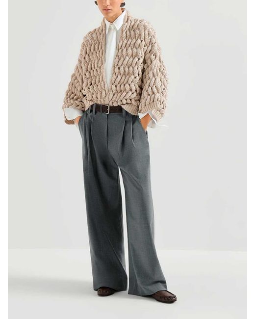 Brunello Cucinelli Natural Cardigan
