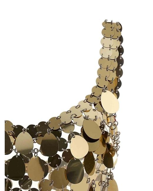 Rabanne Metallic Haut Top