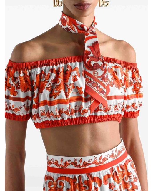 Dolce & Gabbana Red Top