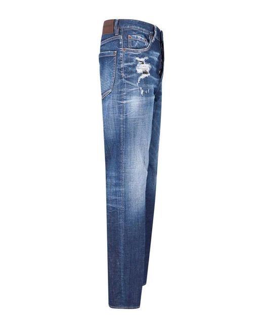 DSquared² Blue Slim Jeans for men
