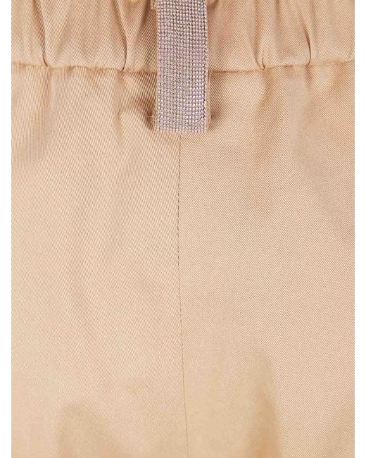 Fabiana Filippi Natural Campagna Wide Leg Trousers