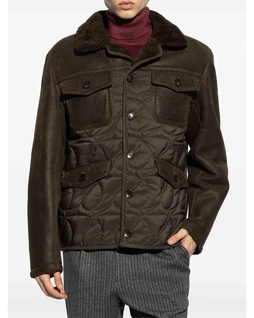 Etro Green Jacket for men