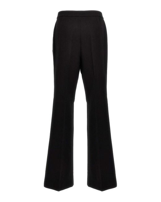 Moschino Black Crepe Pants