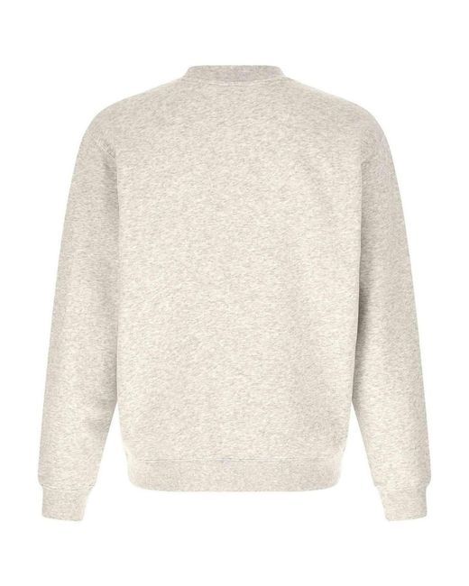 Jacquemus White Le Sweatshirt Gros Grain Sweatshirt for men