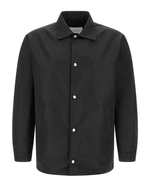Givenchy Black Coach Jacket for men