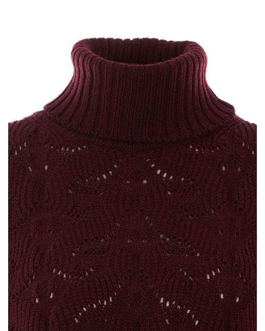 Etro Red Knitted Top