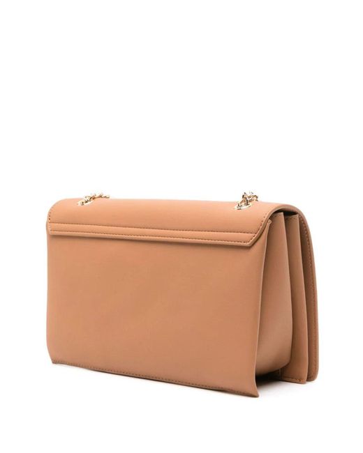 Love Moschino Brown Shoulder Bag