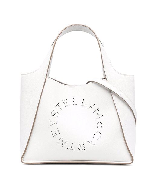 Stella McCartney White Leather Bag