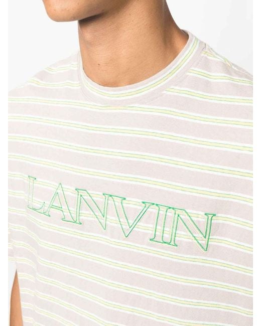 Lanvin Natural T-Shirts for men