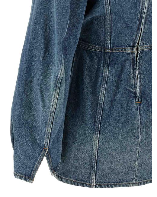 Haikure Blue Denim Dress
