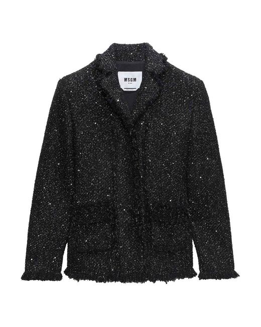 MSGM Black Jacket