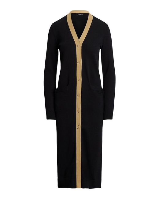 Ralph Lauren Black Hejaji-Long Sleeve-Cardigan