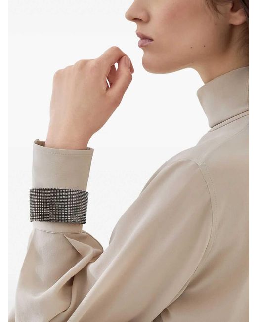 Brunello Cucinelli White Blouse