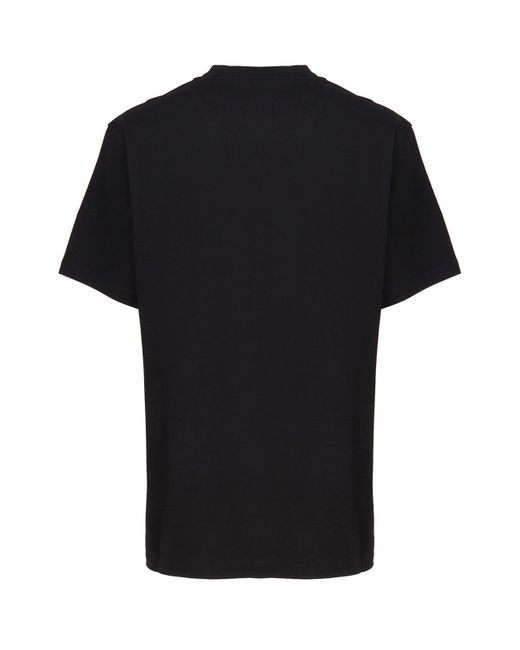Stella McCartney Black Organic Cotton T-shirt Logo