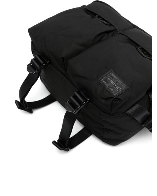 Porter-Yoshida and Co Black Senses Shoulder Bag for men