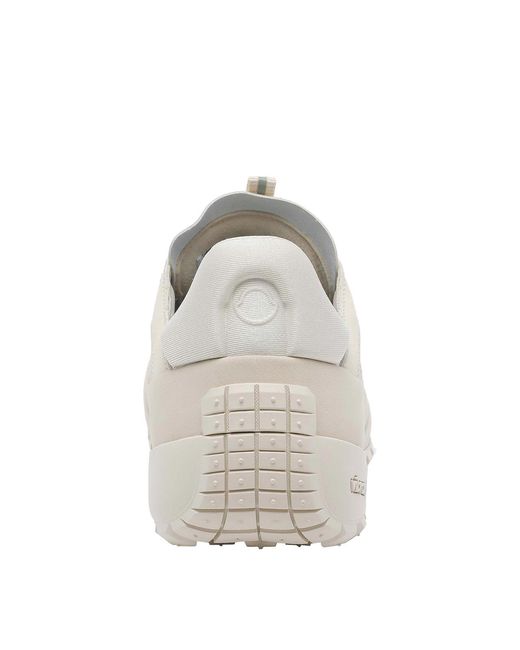 Moncler White Trailgrip Sneakers