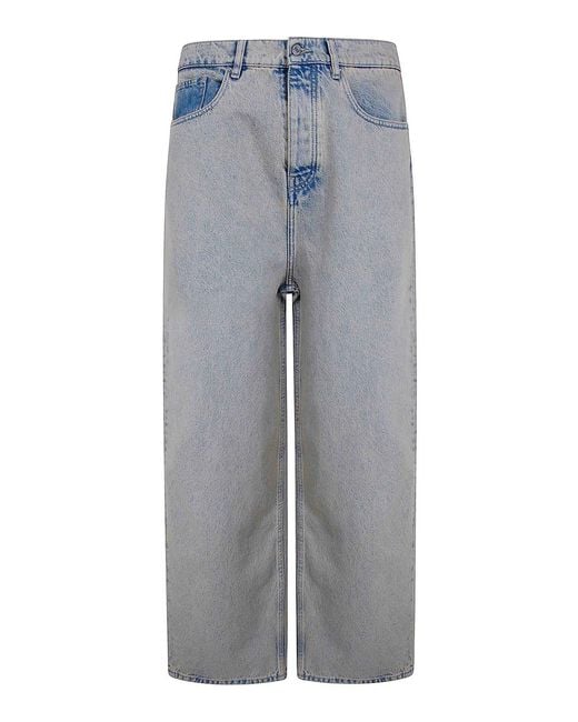 Drole de Monsieur Gray Baggy Dusty Jeans for men