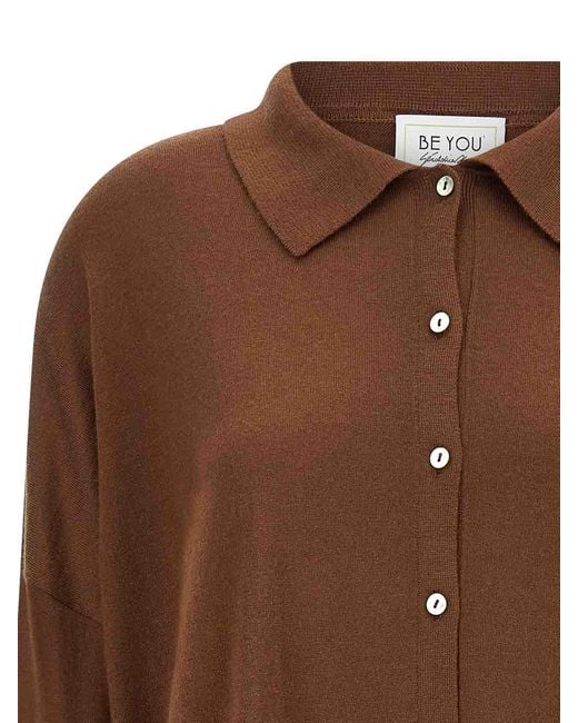 Be You Brown Lady17 Cardigan